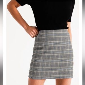 Dynamite Mini Check Pencil Skirt - Sz M
